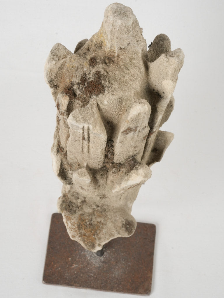 Striking French Stone Sculptural Fragment