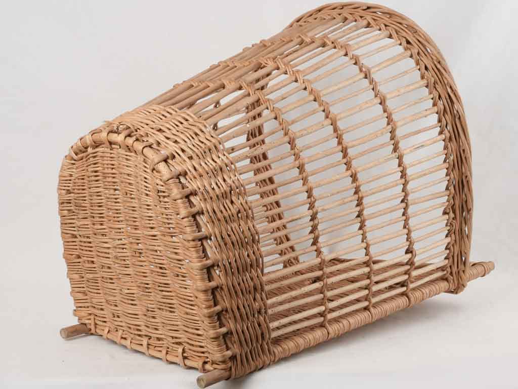 Large wicker baguette display basket - Boulangerie 30¼"