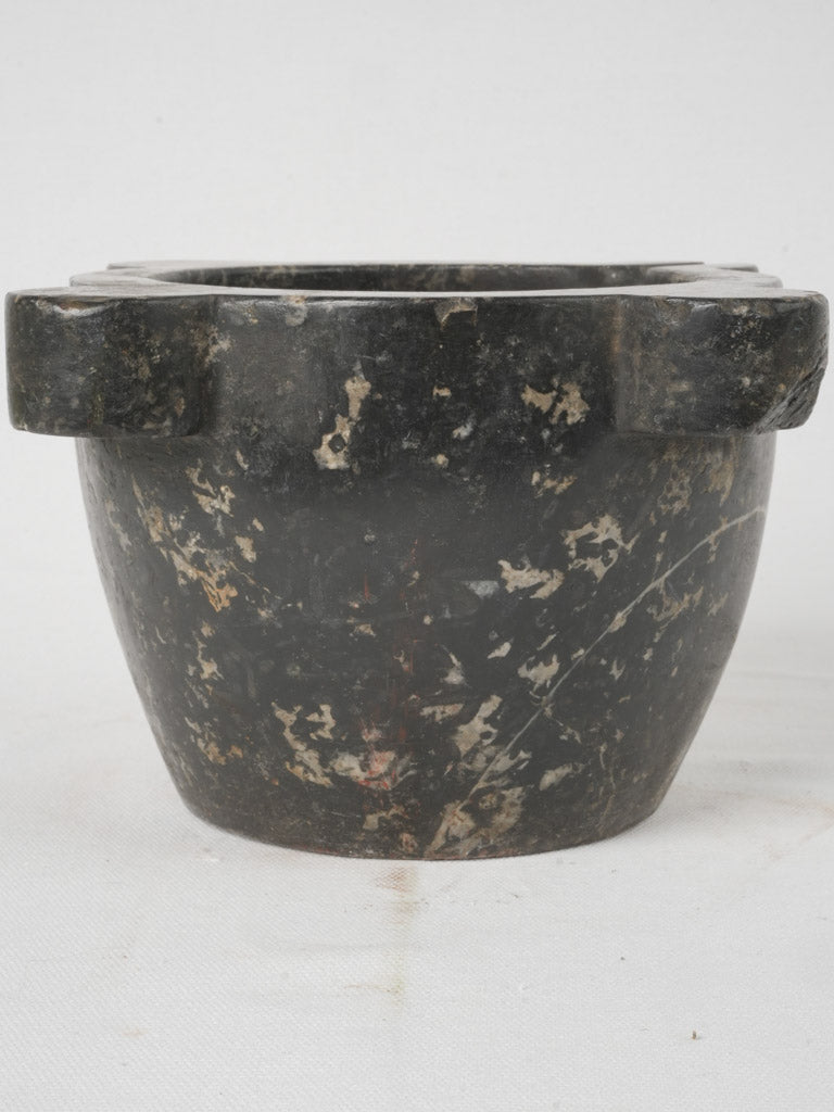 Refined 19th-century apothecary mortar