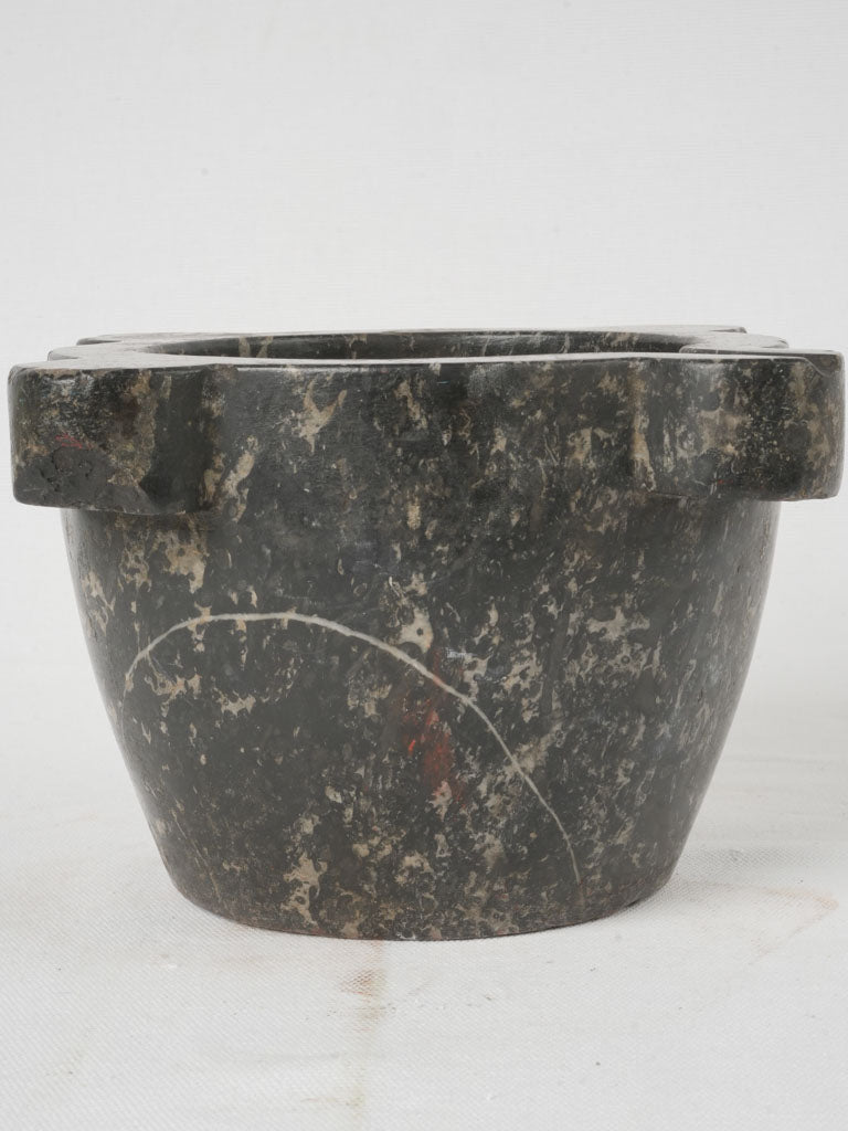 Elegant antique marble herb grinder