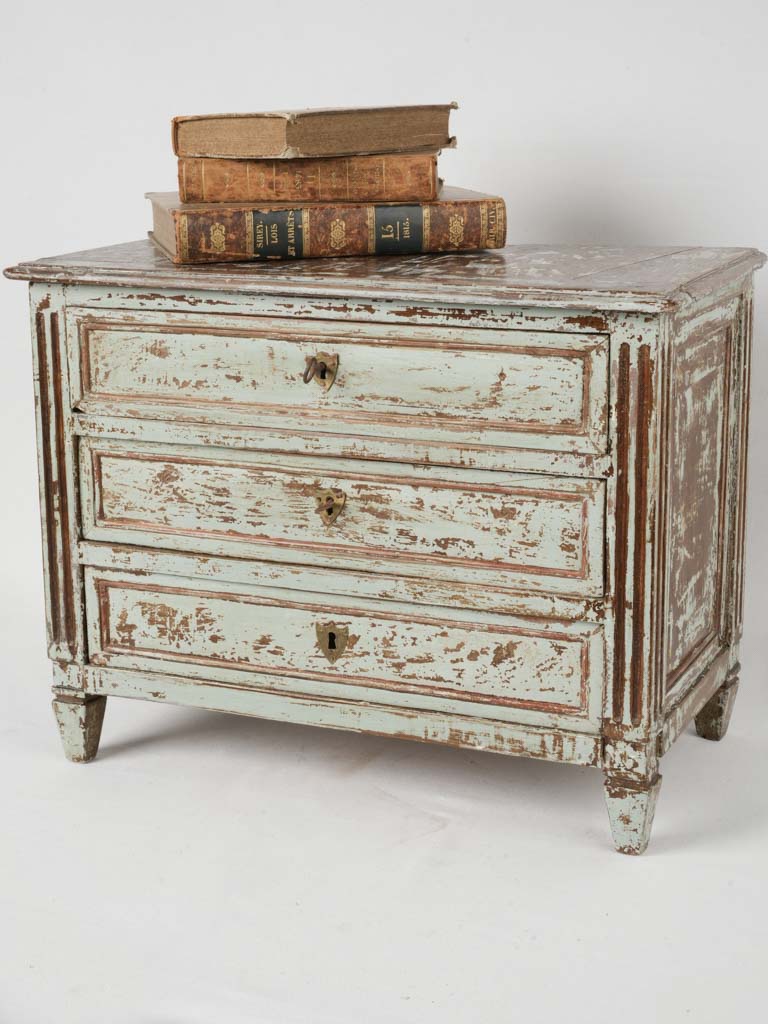 Rustic Brown Early 19th-Century Jewelry Box