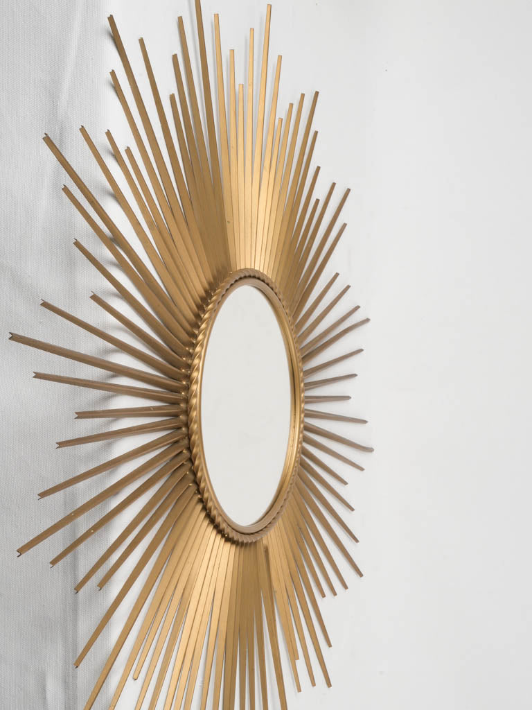 Vintage Chaty Vallauris sunburst mirror