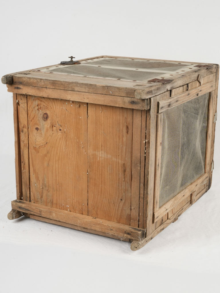 Provenance-rich vintage food-safe cabinet