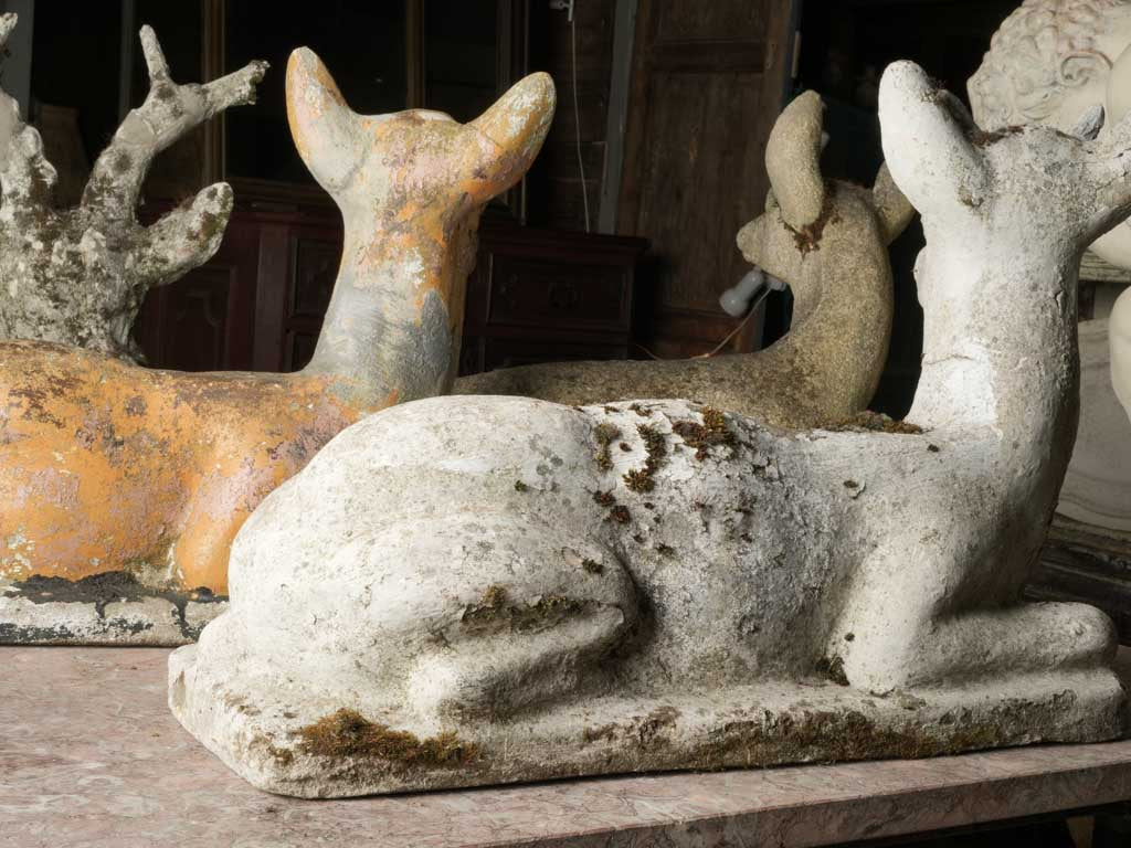 Unique French-made deer garden decor