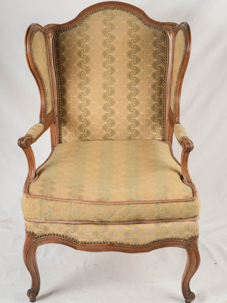 Carved 18th-century French chair