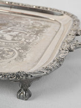 Charming English Rococo Serving Tray