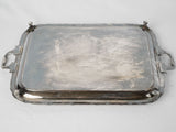 Vintage English Silver-Copper Hallmarked Tray