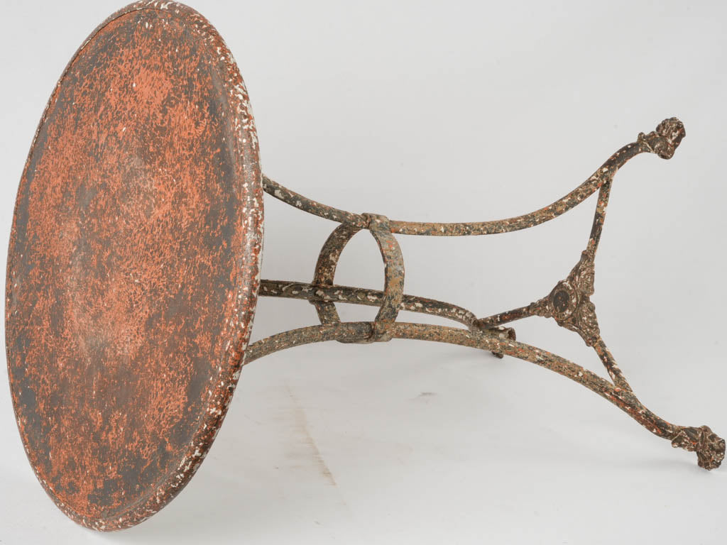 Unique, iconic antique lion-paw table