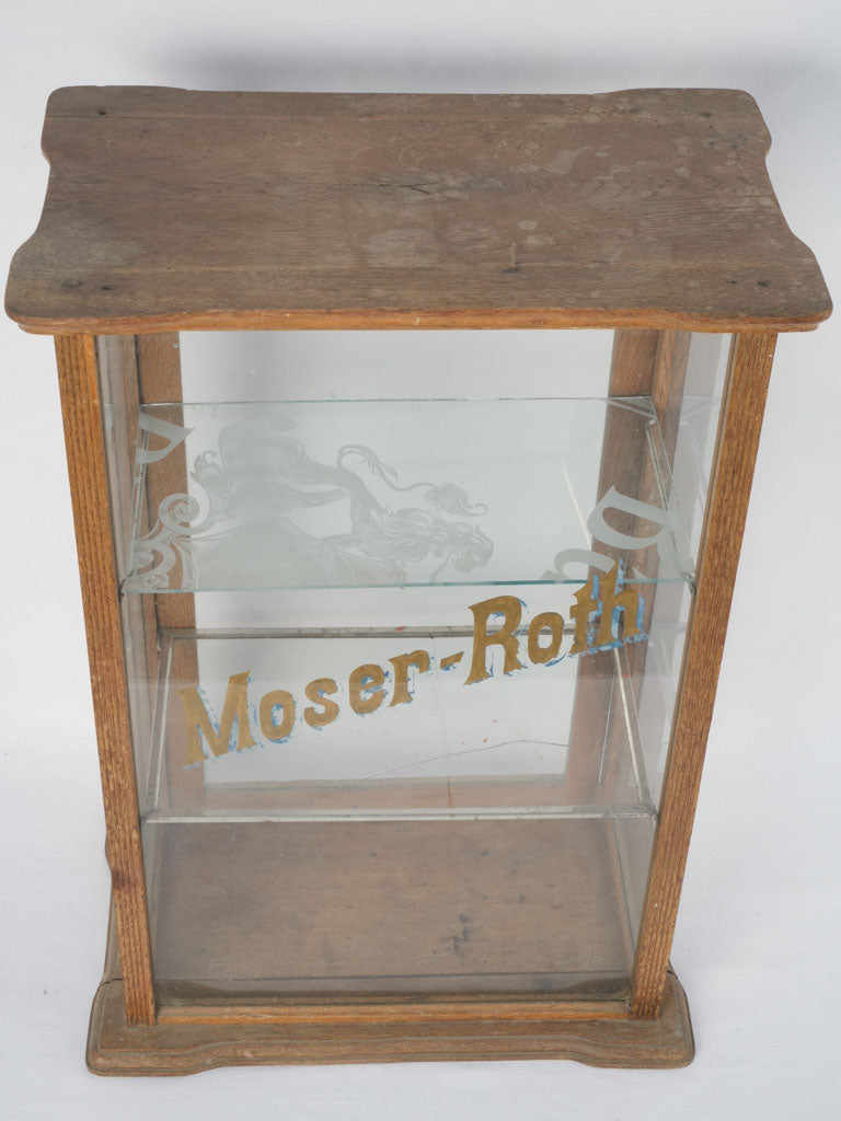 Classic Moser-Roth boutique display cabinet