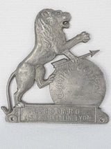 Antique Rare Peugeot Badge