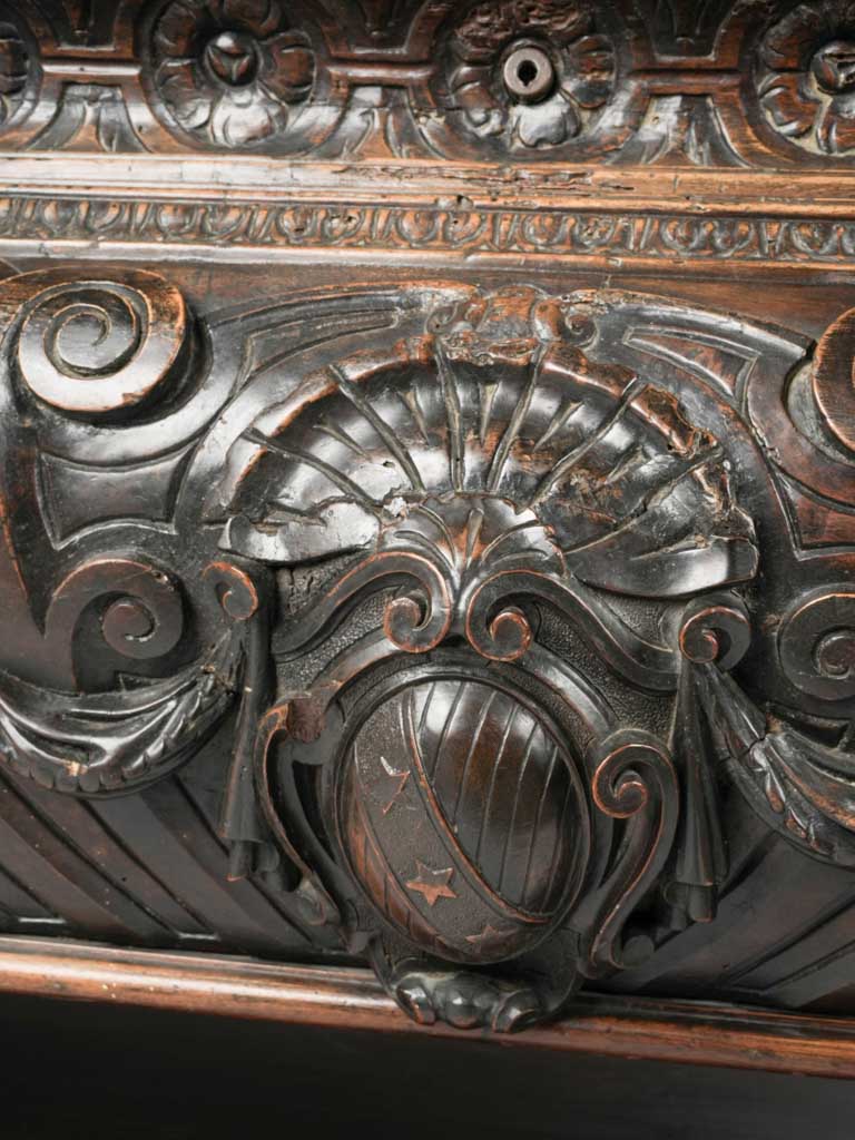 Exquisite 17th-century Italian marriage coffer