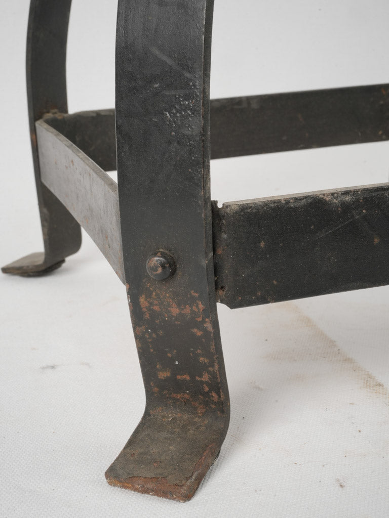 Versatile 1930s adjustable iron chair