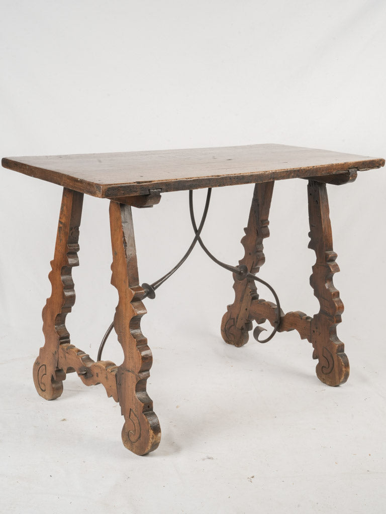 Richly carved baroque table