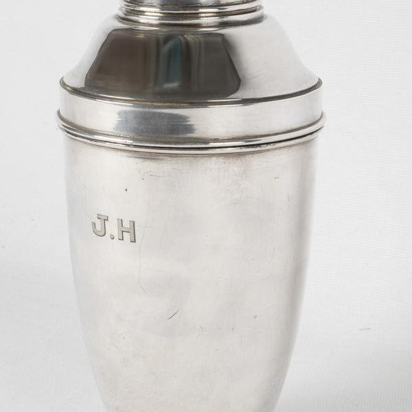 Vintage Twist-A-Mixer Silver Plate Cocktail Shaker