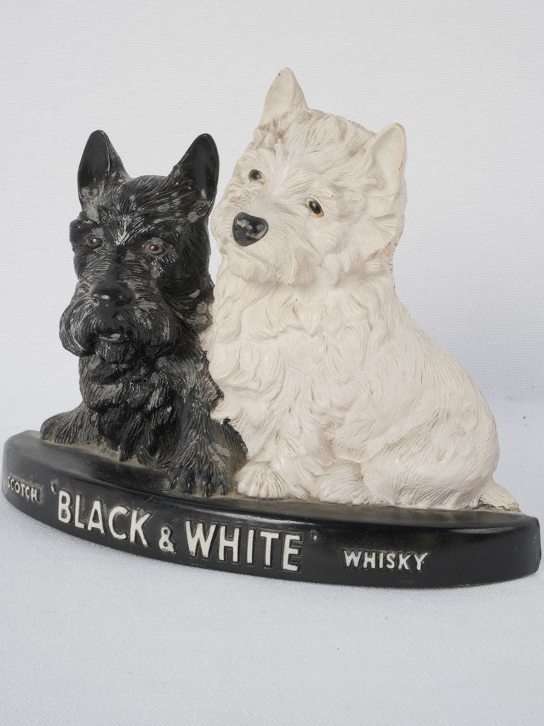 Antique Scottish Terrier Advertising Figurine