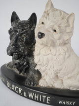 Timeless Black & White Whiskey Promotional Figurine