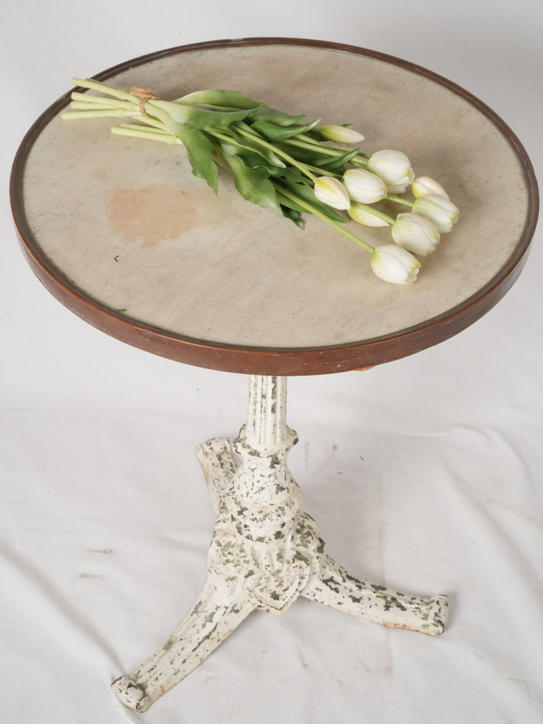 Classic French Vintage Marble Table