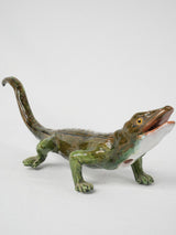 1960s Provencal artistic lizard figurine