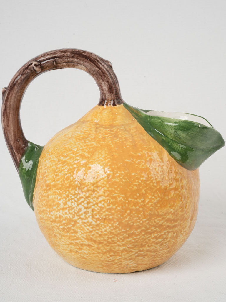 Handcrafted decorative ceramic jug