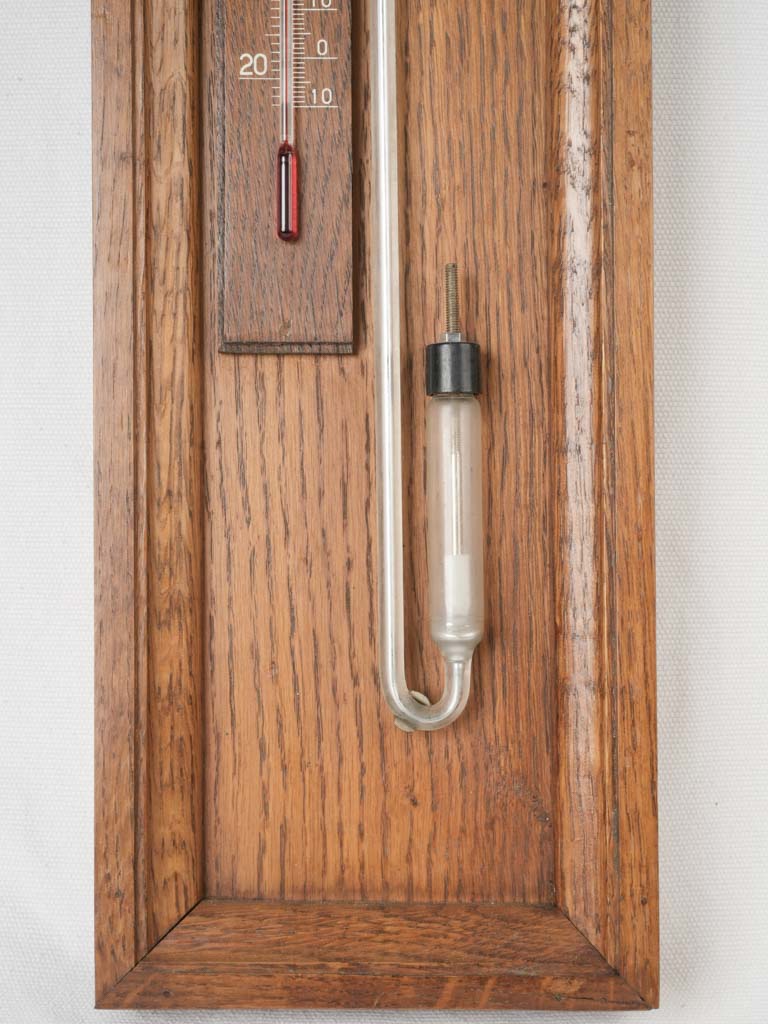 Rustic elongated thermometer set