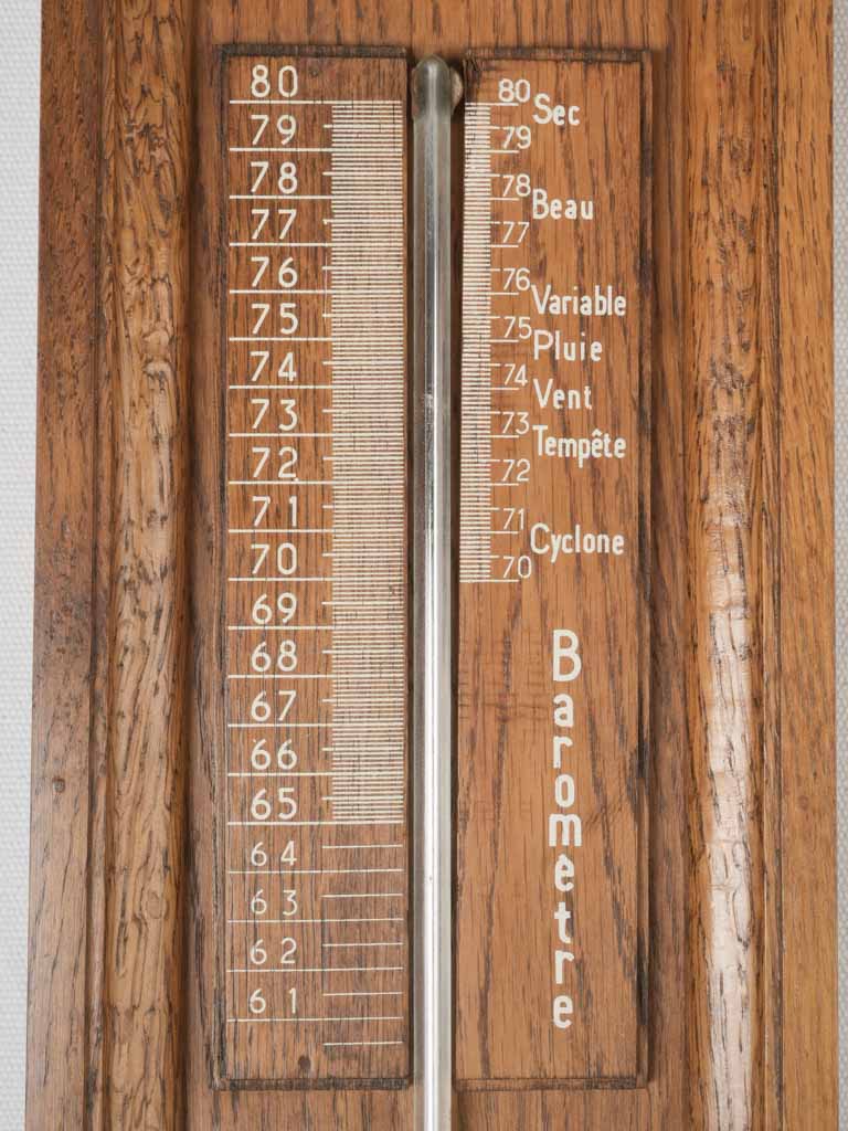 Historical dual-graduation thermometer