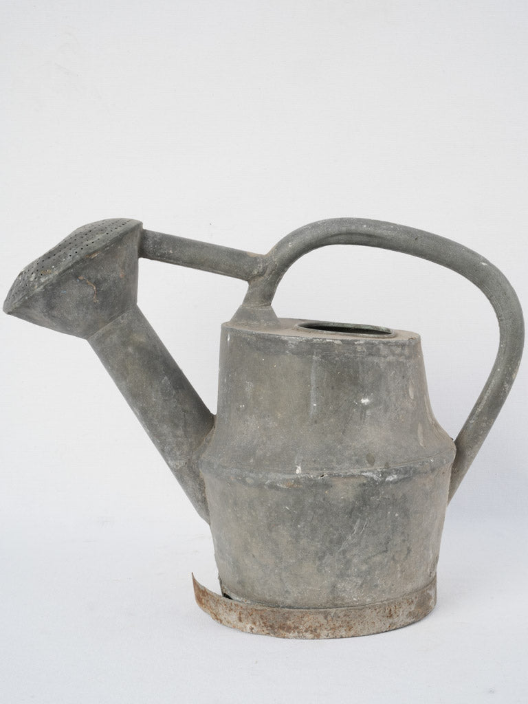 Aged, rustic French watering can