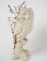 Artisan-made Provencal owl figurine