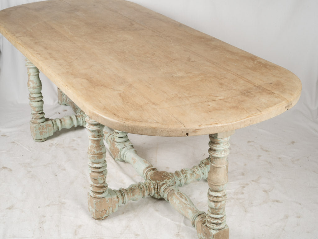 Charming and elegant vintage oak table