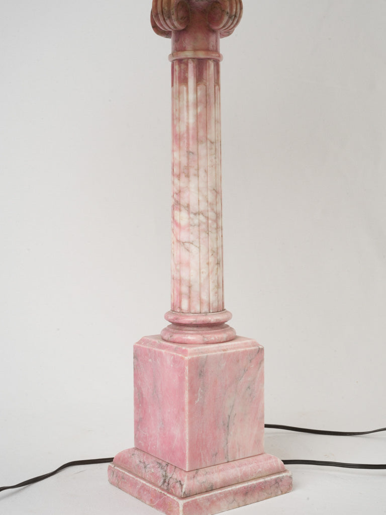 Sophisticated Old-World Marble Lamp