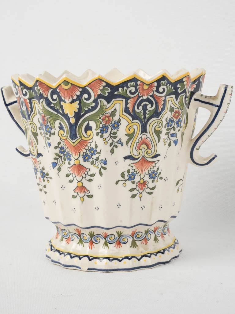 Early twentieth century decorative flower pot