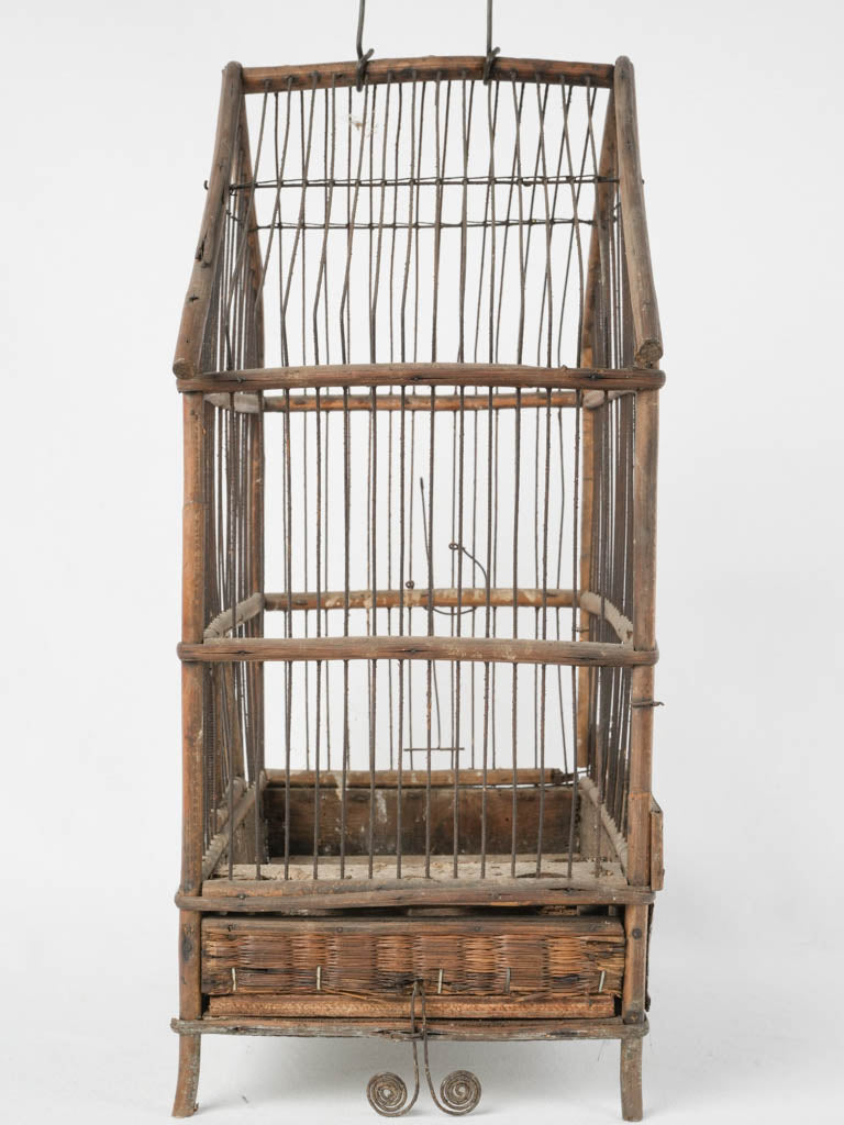 Antique French country style cage