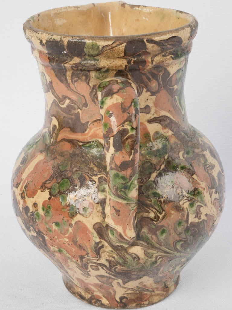 Timeless Marbled Glaze Savoie Pitcher