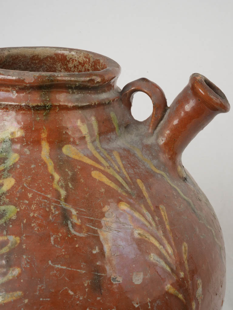 Southwest France clay jug  