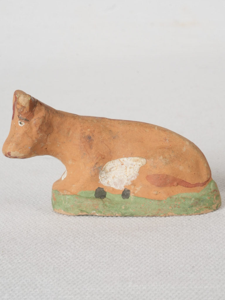 Rustic ceramic barnyard collectible