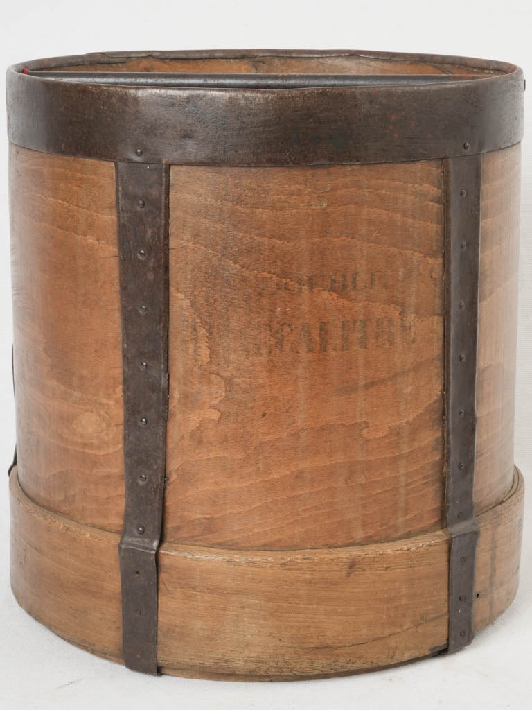 Robust industrial wooden container