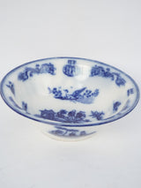 Rare 19th-century French porcelain salad bowl