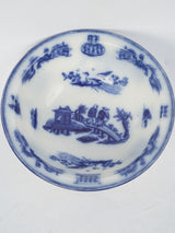 Classic 19th-century blue porcelain bowl