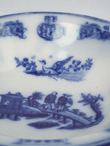 Handcrafted chinoiserie salad bowl