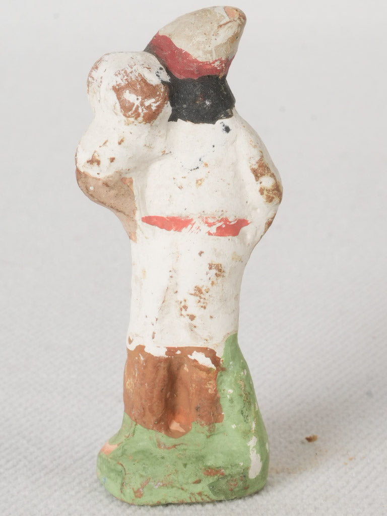 Vintage Terracotta Artisanal Figurine