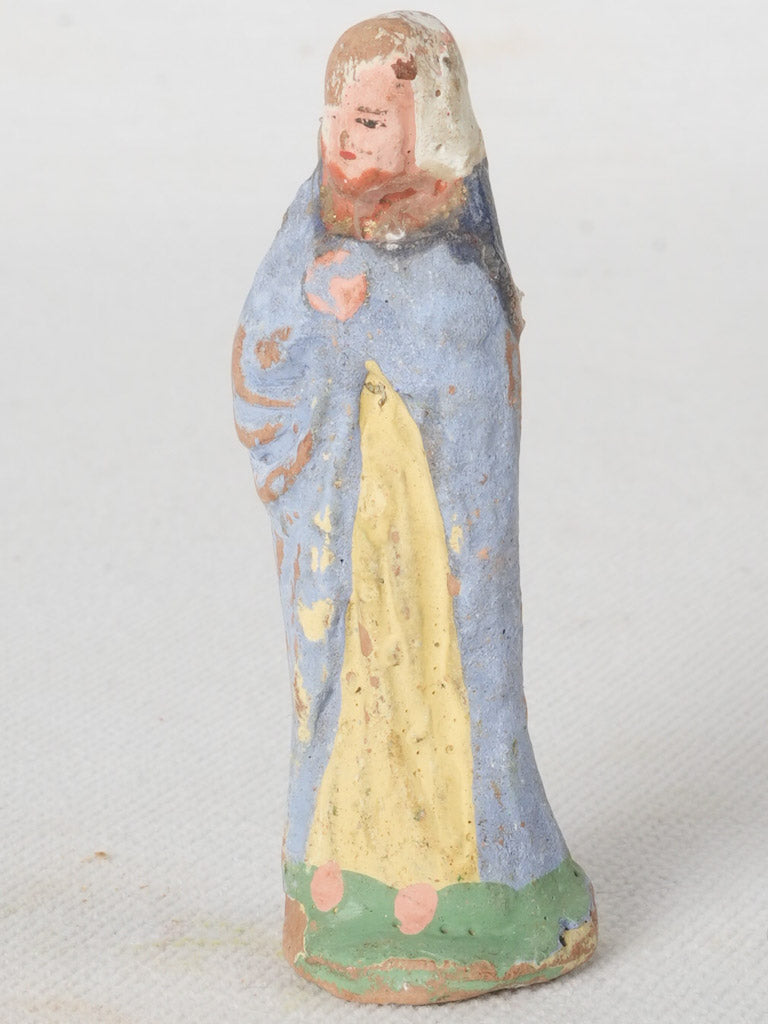 Vintage handcrafted Virgin Mary statue