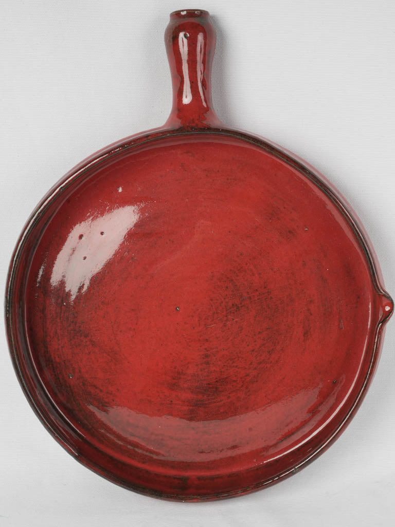 Timeless Gérard Hofmann ceramic tureen | Pair of large red ceramics - Gérard Hofmann (1917-1965) - 20½