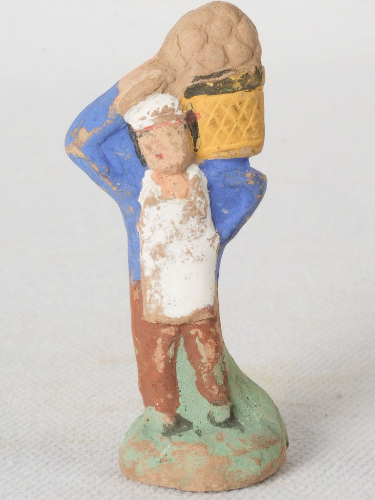 Antique Provençal Santon Figurine