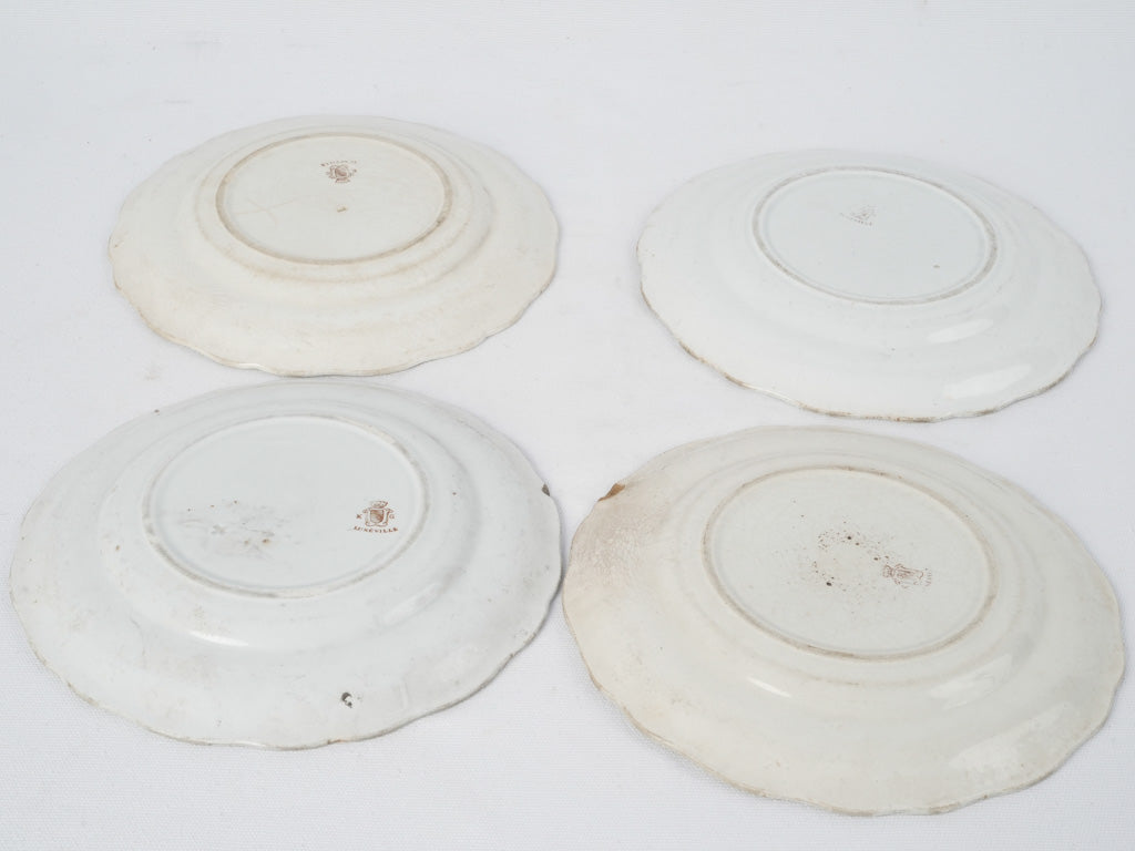 Stunning Vintage Lunéville Faience Dishes