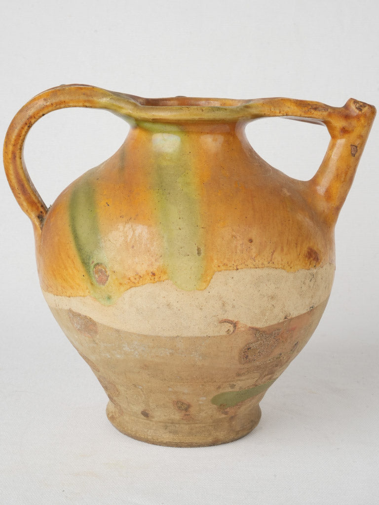 Skillfully crafted ceramic orjol pitcher