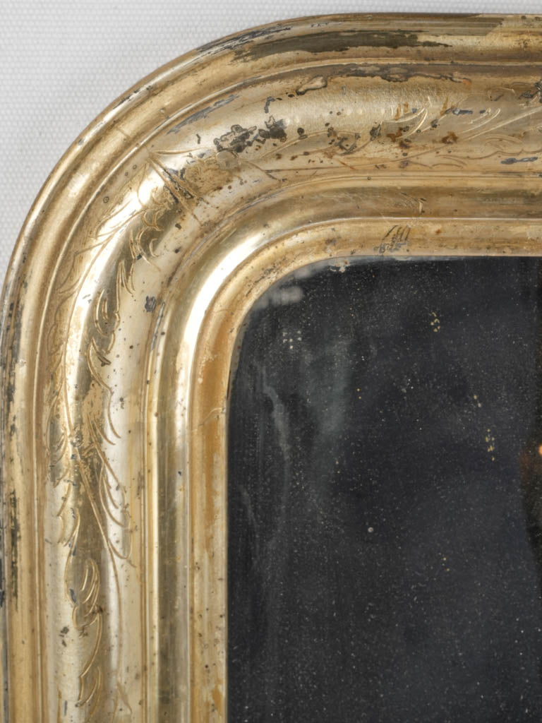 Classic 19th century gilded wall mirror