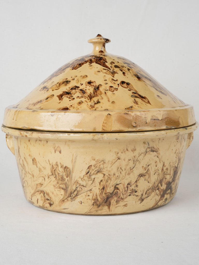 Rare oversized French casserole