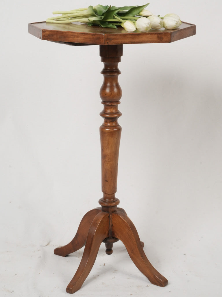 Elegant cherrywood side table