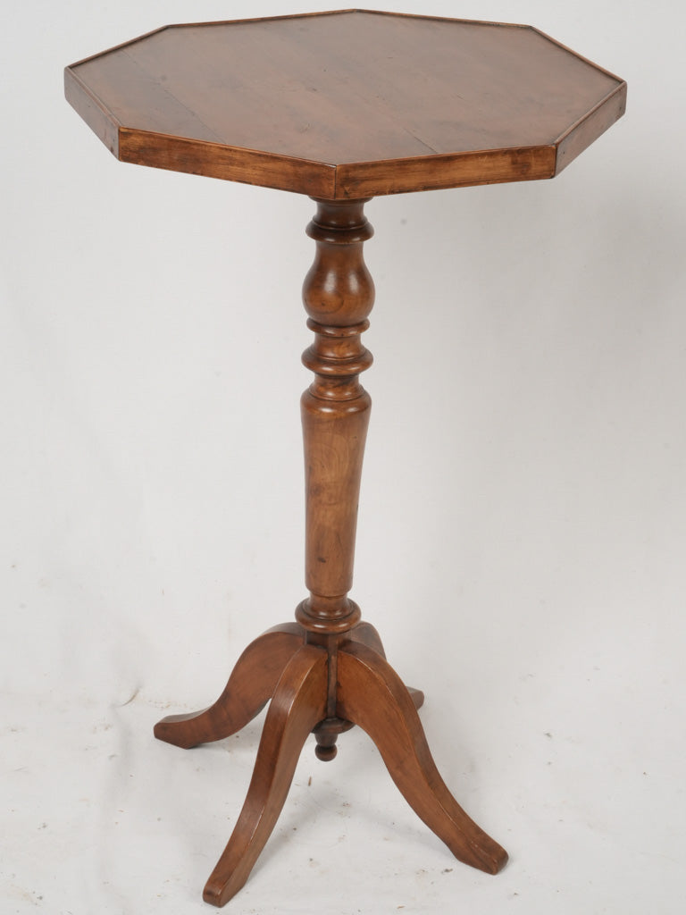 Vintage octagonal top guéridon