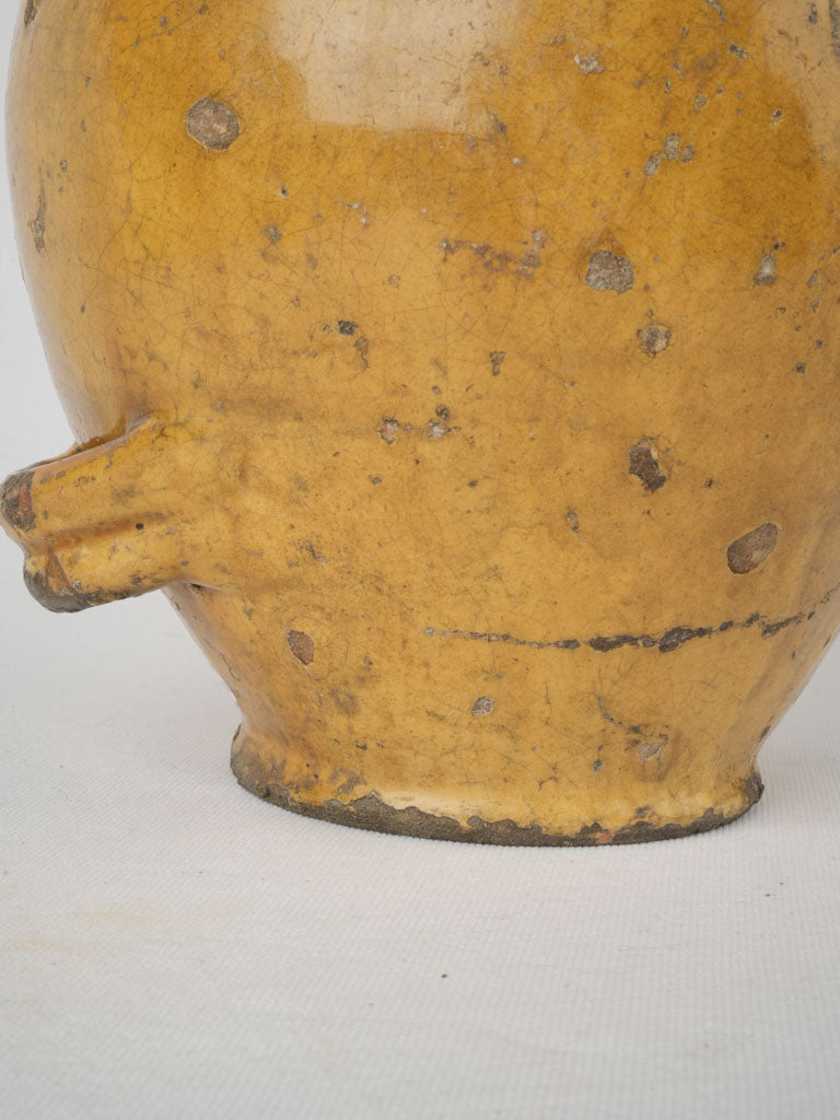 Authentic 19th-century oil jug