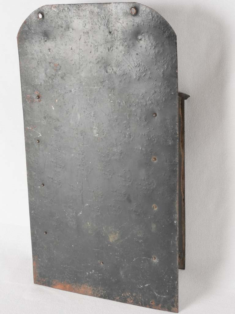 Antique iron letterbox 16¼"